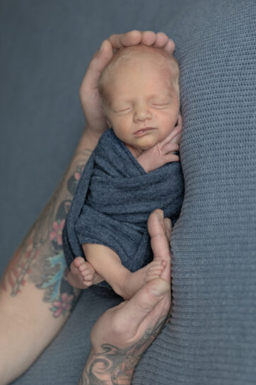 Newborn shoot bij je thuis