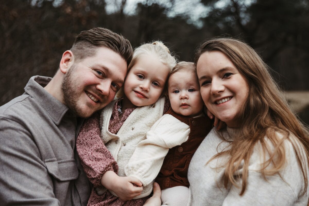 Fotoshoot buiten kinderen