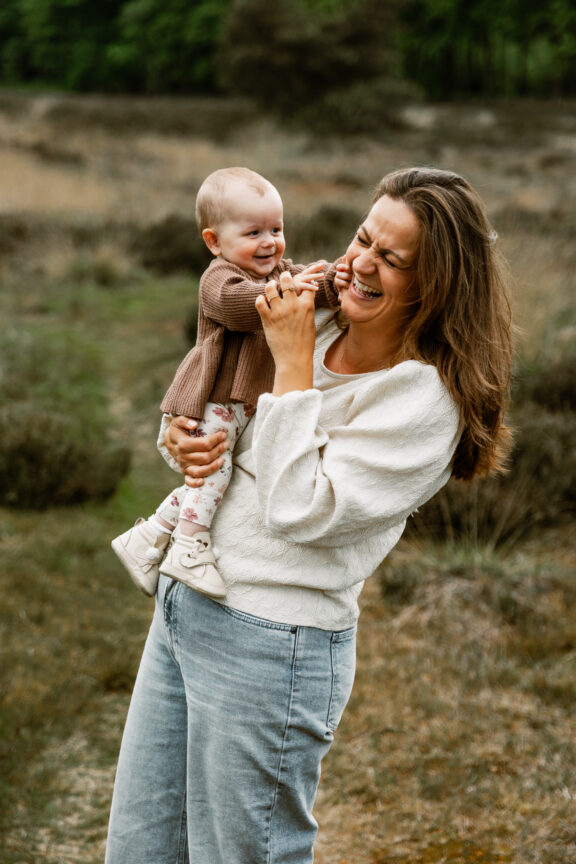 Fotoshoot met de kinderen