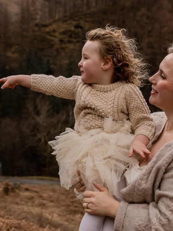 Fotoshoot in Schotland. Voor mensen die niet bang zijn voor wind, regen en een beetje modder.