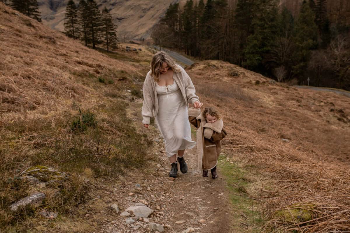 Gezinsfotoshoot in Schotland