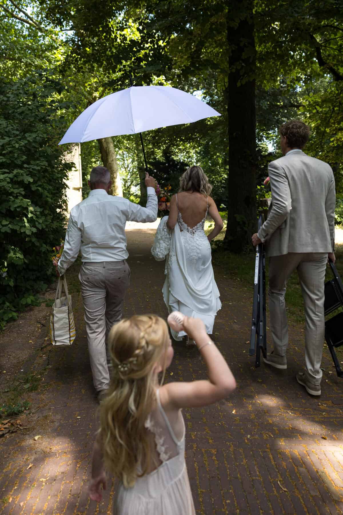 Fotoshoot op warme bruilfot